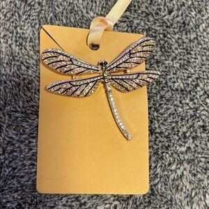Sparkly Dragonfly Pin